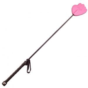 Rouge Garments Hand Riding Crop Pink by Rouge Garments for you to buy online.