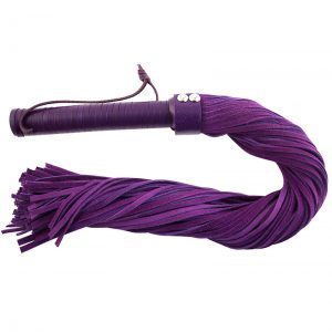 Rouge Garments Purple Suede Flogger by Rouge Garments for you to buy online.