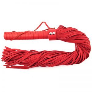 Rouge Garments Red Suede Flogger by Rouge Garments for you to buy online.