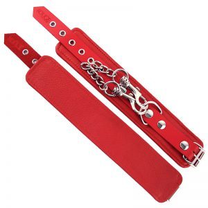 Rouge Garments Wrist Cuffs Red by Rouge Garments for you to buy online.