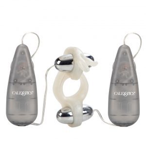 Buy Rocking Rabbit Duo Vibrating Cock Ring by California Exotic online.