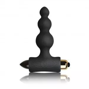 Buy Rocks Off Bubbles Petite Sensations Black Butt Plug by Rocks Off Ltd online.