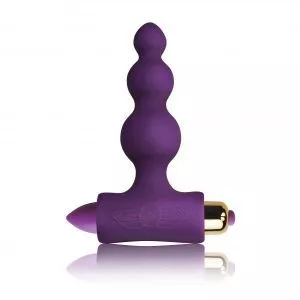 Buy Rocks Off Bubbles Petite Sensations Purple Butt Plug by Rocks Off Ltd online.