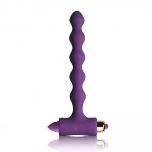 Buy Rocks Off Pearls Petite Sensations Purple Butt Plug by Rocks Off Ltd online.