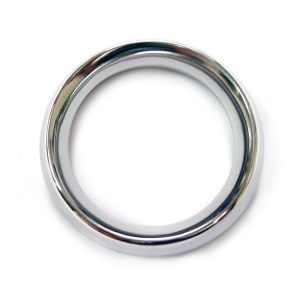Buy Rouge Stainless Steel Doughunt Cock Ring 45mm by Rouge Garments online.