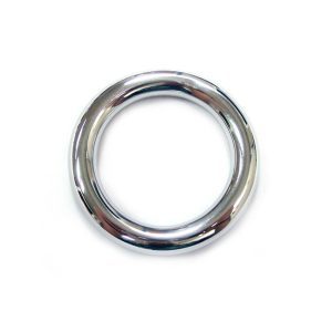 Buy Rouge Stainless Steel Round Cock Ring 45mm by Rouge Garments online.