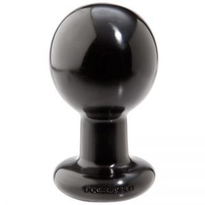 Buy Round Large Black Butt Plug by Doc Johnson online.
