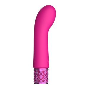 Buy Royal Gems Bijou Rechargeable Silicone Bullet Pink by Shots Toys online.