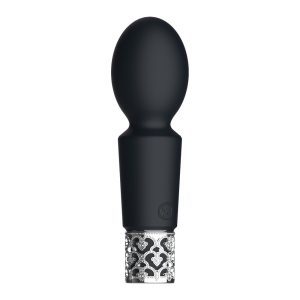 Buy Royal Gems Brilliant Rechargeable Bullet Black by Shots Toys online.