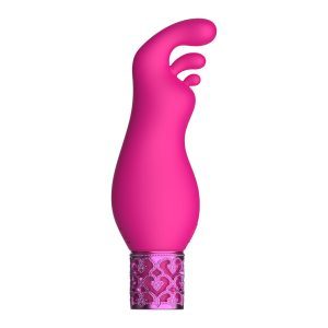Buy Royal Gems Exquisite Rechargeable Silicone Bullet Pink by Shots Toys online.