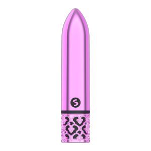 Buy Royal Gems Glamour Rechargeable Bullet Pink by Shots Toys online.