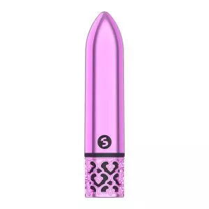 Buy Royal Gems Glamour Rechargeable Bullet Pink by Shots Toys online.
