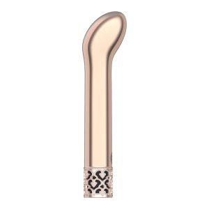 Buy Royal Gems Jewel Rechargeable G Spot Bullet Rose Gold by Shots Toys online.