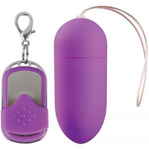 10 Speed Remote Vibrating Egg BIG Purple by Shots Toys for you to buy online.