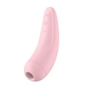 Buy Satisfyer App Enabled Curvy 2 Plus Clitoral Massager Pink by Creative Conceptions online.