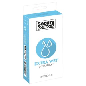 Secura Condoms 12 Pack Extra Wet Secura Kondome 3.jpg