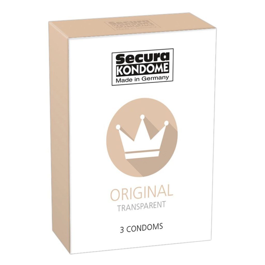 Buy Secura Kondome Original Transparent x3 Condoms by Secura Kondome online.