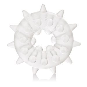 Buy Sexagon Enhancer 2 Clear Cock Ring by California Exotic online.