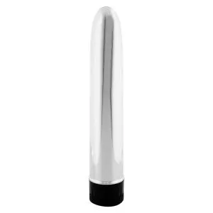 Buy Slimline Smooth Multi Speed Vibrator Silver by Seven Creations online.