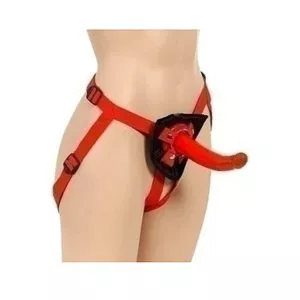 Buy Sophias Red Rider Strap On Dildo by California Exotic online.