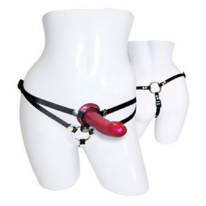Buy SportSheets Menage A Trois Double Presentation Harness With Dild by Sportsheets online.