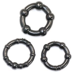 Buy Stay Hard Beaded Cock Rings by Various Toy Brands online.