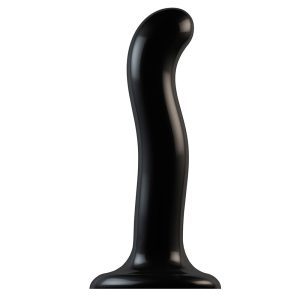 Buy Strap On Me Prostate and G Spot Curved Dildo Large Black by Strap On Me online.
