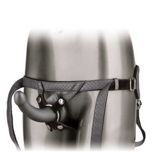 Buy The Royal UltraSoft Set Crotchless Strap On With GProbe by California Exotic online.