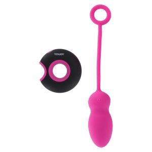 Buy ToyJoy Caresse Embrace 1 Remote Control Egg Pink by Toy Joy Sex Toys online.