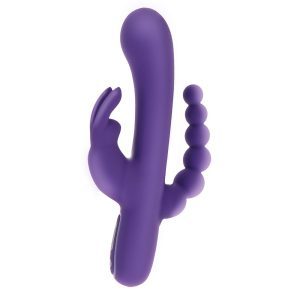 Buy ToyJoy Love Rabbit Triple Pleasure Vibrator by Toy Joy Sex Toys online.