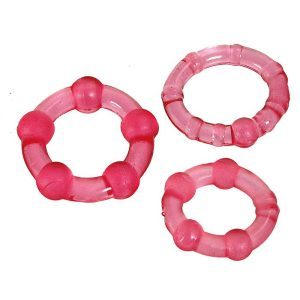 Buy ToyJoy Stay Hard Cock Ring Set by Various Toy Brands online.