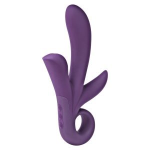 Buy ToyJoy Trinity Triple Pleasure Vibrator Purple by Toy Joy Sex Toys online.