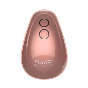 Buy Twitch Rose Gold Hands Free Suction And Vibration Toy by Shots Toys online.