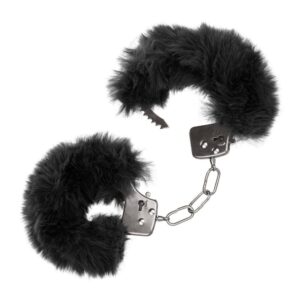 Ultra Fluffy Furry Cuffs Black California Exotic 1 1.jpg