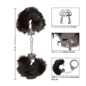 Ultra Fluffy Furry Cuffs Black California Exotic 3 1.jpg