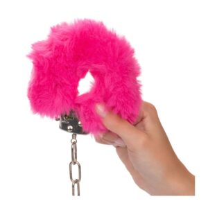 Ultra Fluffy Furry Cuffs Pink California Exotic 2 1.jpg