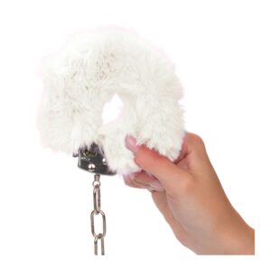 Ultra Fluffy Furry Cuffs White California Exotic 2 1.jpg