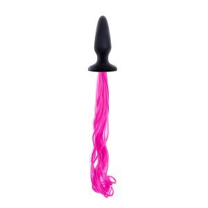 Buy Unicorn Tails Butt Plug Pink by NS Novelties online.