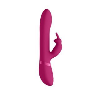 Buy Vive Amoris Pink Rabbit Vibrator With Stimulating Beads by Shots Toys online.