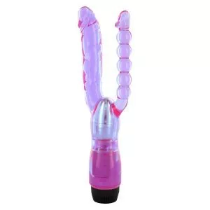 Buy XCEL Double Penetrating Vibrator by Seven Creations online.