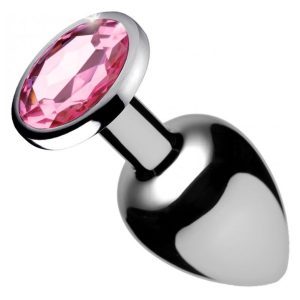 Buy XR Booty Sparks Pink Gem Medium Anal Plug by XR Brands online.