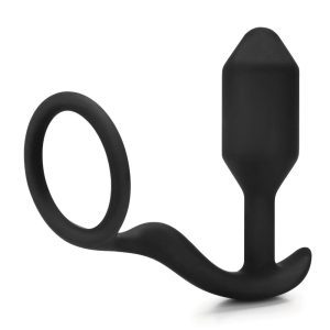 Buy bVibe Snug And Tug Anal Plug And Cock Ring by B-Vibe online.