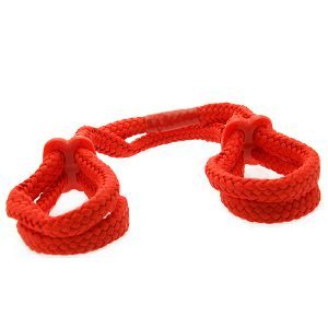 Fetish Fantasy Series Silk Rope Love Cuffs by PipeDream for you to buy online.